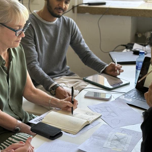 Alison Brooks and Carlos Chauca Galicia Lead Workshop for Master of Advanced Studies in Collective Housing